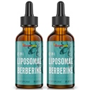 Berberine HCl Drops Supplement - Liposomal Berberine HCl Liquid- 4 fl oz
