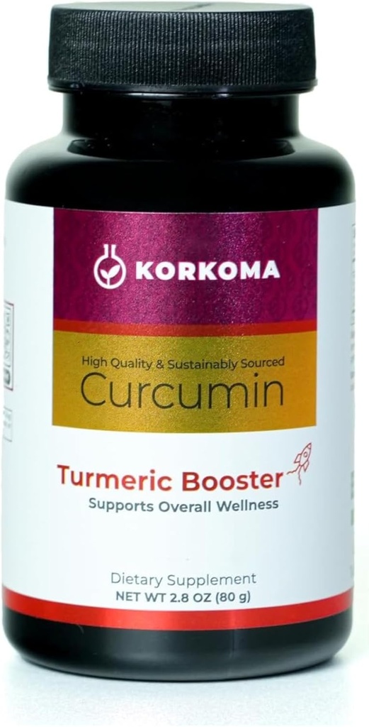 Gurkemeje Booster - Økologisk Gurkemeje Superfood med Curcumin Extract, Understøtter immunsystem, Sygeplejersker Sund Hud & Samlet velvære
