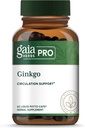 GAIA HERBS PRO Ginkgo - Sund blodgennemstrømning & hjernefunktion Support Supplement * - Blodcirkulation Support Supplement * med Ginkgo Leaf Extract - 60 flydende Phyto- Caps (30 Servere)