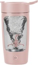 Elektrisk shaker flaske, Blender flasker til Protein mixes, Note 124; Tritan Buddy 124; BPA Gratis Buddy 124; Portable Mixer Cup, Genopladelig Shake Cups og Måltidserstatning Shakes, 22 oz (Pink)