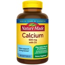 Nature Made Calcium 600 mg med D3- vitamin, Kosttilskud til benstøtte, 100 Softgel