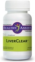 Kirkman LiverClear Supplement, 120 kapsler, Kropslæde med C-vitamin, E, Selenium, Taurin, Curcumin, Milk Thistle, Glutathione, NAC & Calcium til støtte for kroppens naturlige rensende pathways
