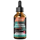 2000MG Liposomal Glutathion Liquid Drops, Ultra High Absorption, Naturlig afgiftning, Immunsystem & Hudsuprot *, L- Glutathion, C-vitamin & hyaluronsyre, kapsler Alternative, 2.02 OZ