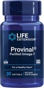Life Extension Proginal Renset Omega- 7, palmitoleinsyre udvundet af stærkt koncentreret marineolie, Cholesterol, triglycerider og hjertesundhedssupport, Glutenfri, ikke-GMO, 30 bløddele