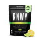 Foundation 10g Collagen Peptider + Hydration Powder, Daily Joint Support with Electrolytes, Lemon Lime, Sugar Free, 30 Servere