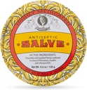 Rawleigh Antiseptisk Salve Iconic Gul Big Tin: 4.5 oz, Natural, Multi- Formål Salve Sothes Skin Cuts, Bruises, Irritations, med Turpentine, Phenol, Cottonseed Oil, Original Formel - pakke med 1