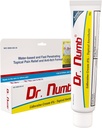 Dr. Numb 4% Lidocain Cream - tematisk Anorectal for midlertidig lindring af hæmorider og lokal ubehag - med E-vitamin - 30g (1 pakke)