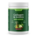 Snap Kosttilskud Super Green Powder med Collagen Peptider, 26 Frugter og grøntsager, Græs Fed, Non- GMO Daily Green for Hår, Hud, Nails & fælles støtte, 11.34 oz, (30 Servere, 1 Måned Supply)