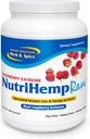 NORTH AMERICAN HERB & SPICE Nutrish Hempp Raw, Raspberry Extreme - 28.2 oz - Sprunget Brown Rice & Hempp Protein - med High- Antioxidant, Ketone- Rich Raspberry Powder - Vegan, Non- GMO - 28 Servering