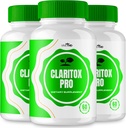 VIVE MD Claritox Pro til Vertigo Kapsler, Claritox Pro til Vertigo Anmeldelser, ClaritoxPro til Vertigo Support Supplement, Maksimal styrke Nootrop Dietary Formel Pills (3 Pack)