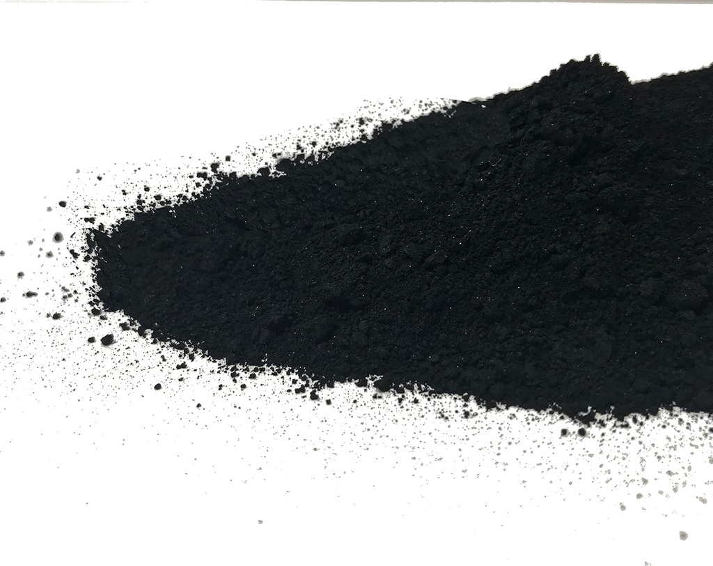 Aktiveret Black Charcoal Powder - Kokos AFWORK - Plastic Jar (Holds 2.5 oz) - Kosher - Madlavning - Tandblegning