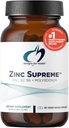 Designs for Health Zink Supreme - 30mg Zink Bisglycinate Chelate Supplement med cofaktorerne Taurine, B6-vitamin, B2 + Molybdæn - immunsupport Supplement - Vegan + Non- GMO (90 kapsler)