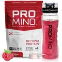 Promino ® Essential Aminosyre Muskeldrik - 2X mere effektiv end Whey - NSF Certified for Sport - Sukkerfri Inddrivelse Brændstof - Hindbær, 30 Servere