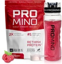 Promino ® Essential Aminosyre Muskeldrik - 2X mere effektiv end Whey - NSF Certified for Sport - Sukkerfri Inddrivelse Brændstof - Hindbær, 30 Servere
