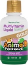 NaturesPlus Animal Parade Gold Liquid Multivitamin, 16 fl oz - Natural Tropical Berry Flavor - Immun Support - Gluten Free, Vegan - 32 Serveringer
