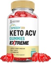Justified Laboratories Speedy Keto ACV Gummies Extreme 2000MG Speedy Keto Gummies Advanced Formel Apple Cider Vinagar with Pomegranate Beet Juice Powder B12 Vegan Non GMO 60 Gummys
