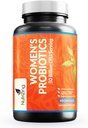 NutriZing Dame Probiotic for Gut Health - 50 Millioner CFU - Prebiotika og Probiotika til kvinder fordøjelsesmæssig sundhed & pH Balance - Lactobacillus Reuteri & Rhamnosus Kosttilskud - Vaginal Support