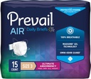 Prevail Breezers 360 Incontinence Briefs, Ultimate Absorbency, Størrelse 3, 15 Greve (pakke med 4)