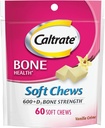 Caltrat Calcium & D-vitamin Soft Chews Vanilla Creme 60 Hver (pakke med 2)