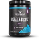 Wilderness Atlete - Hydrate & Recover Meadrate 124; Flydende Hydration Powder Electrolyte Drink Mix - Recover Hurtigere med Bcaas - Hydrate Powder med 1000 mg C-vitamin - 30 Servering Tub (Berry Blast)