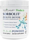 Sorbolit Zeolit Detox Powder - 1 LB Clinoptilolit Zeolit Powder Sorbolit - 1-2 µm til cellulær Detox - 454 dages forsyning