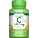 Nature 's Truth Chewable Vitamin C med Rose Hips Name 124; 1000 mg