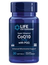 Life Extension Super Ubiquinol CoQ10 med PQQ, coenzym Q10, pyrroloquinoline Quinone, Heart Health Supplement, Maximum Absorption, 100 mg, Non- GMO, Gluten- Free, 30 bløddele
