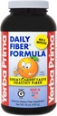 Yerba Prima Orange Flavored Daily Fiber Formel 16 oz Powder - Great Tasting, Premium Bulking supplement til regularitet support, Indeholder 5 Fiber Typer, Lavet i USA, non-GMO, Gluten Free