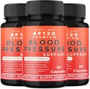 rize laboratorier (3 Pack) BP120 Premium Kosttilskud, BP120 Premium tabletter understøtter inflation, BP120 Premium Stronthen Support Pills, BP120 Premium Maksimum Strength Anmeldelser (180 kapsler)