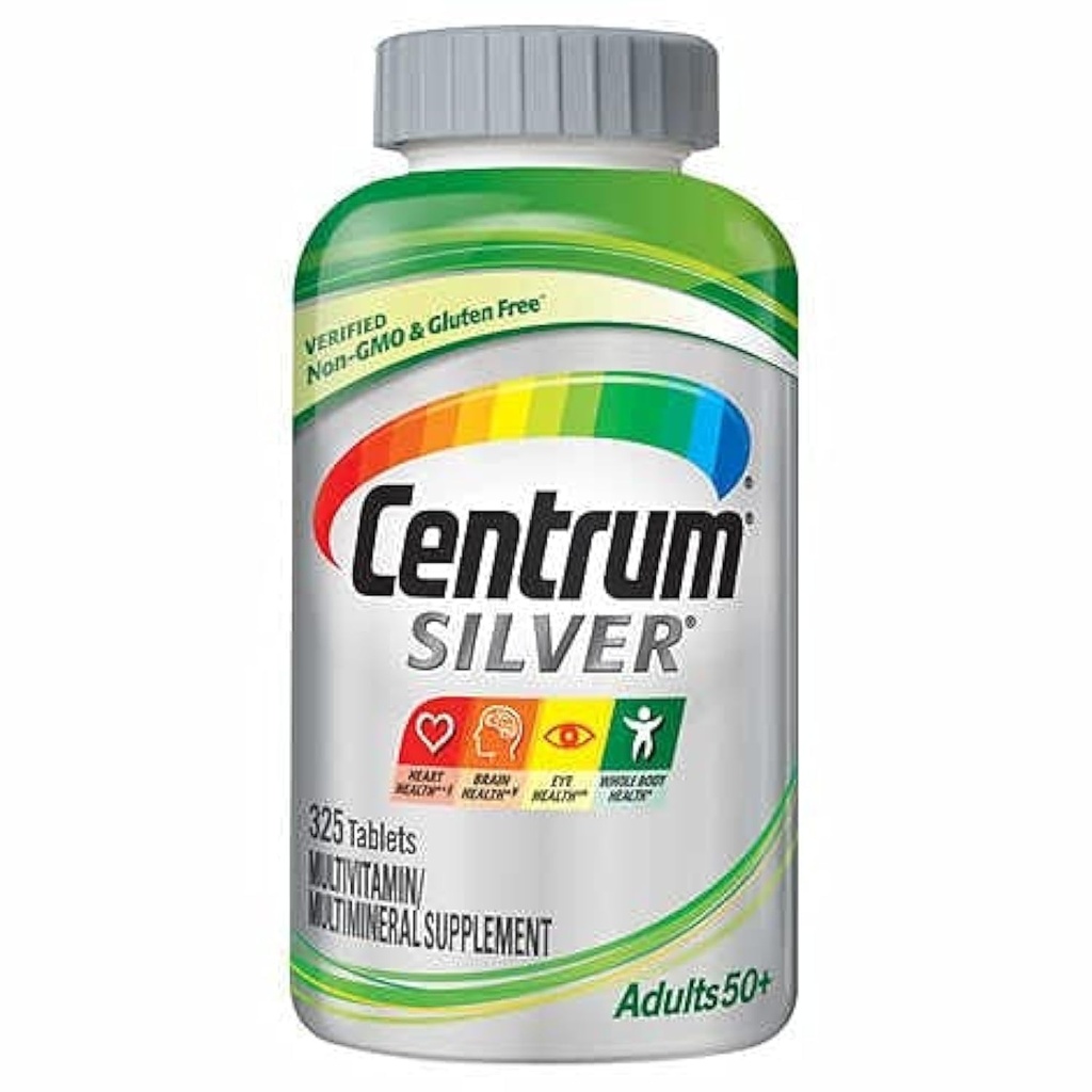 Centrum Sølv Voksne 50 +, 325 tabletter