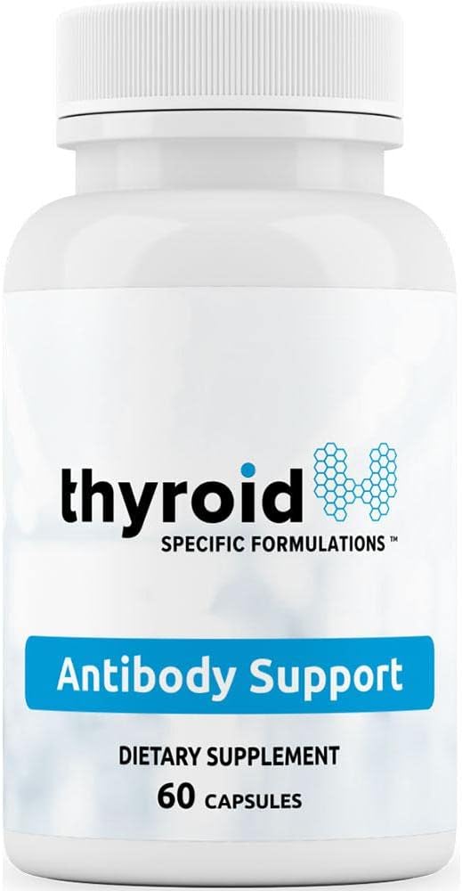 Antistofstøtte - Thyroid Antistofstøtte Kombinerer Nigella Black Cumin Seed, Selen og Inositol til at hjælpe lavere thyroid Antistoffer og Thyroid celler