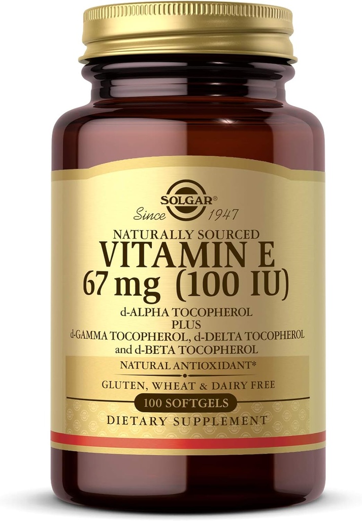 Solgar Vitamin E 100 Servering