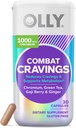 OLLY Combat Cravings, Metabolisme & Energi Support, 1000 mcg Chrom, Green Tea, Goji Berry, Ginger - 30 Greve
