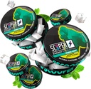 Scooper Energy Fresh Mint • 124; Extra Strong • 80mg • Koffein • 124; Energy Pouches • Sugarfree • 124; 5 Pack (12 stk / kan)