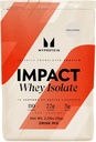Myprotein Impact Whey Protein Isolate, 2.2 Lbs (40 Servere) Unflavored, 22g Protein, 3.5g Glutamin & 4.5g BCAA Per Servering, Rystes for muskel Styrke & Inddrivelse