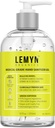 Medical Grade Hand Sanitizer Gel - 97% Økologisk Gel 124; 70% USP Ethyl Alkohol Flaske med pumpe