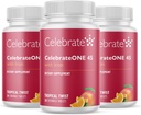 Celebrate Vitamins CelebrateONE 45 Chewables, 45mg Iron - Once Daily Bariatric Multivitamin, Essential Vitamins & Minerals - Gastric Bypass & Sleeve Gastrectomy Supplement - Tropical (90 Tablets)