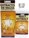 Extracto de Malta Con Hemoglobina Fortificado con Hierro 16oz (450 ml)