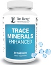 Dr. Berg Trace Minerals Enhanced Complex - Komplet med 70 + Minerals Inklusive 10 mg zink - Kosttilskud - 60 kapsler