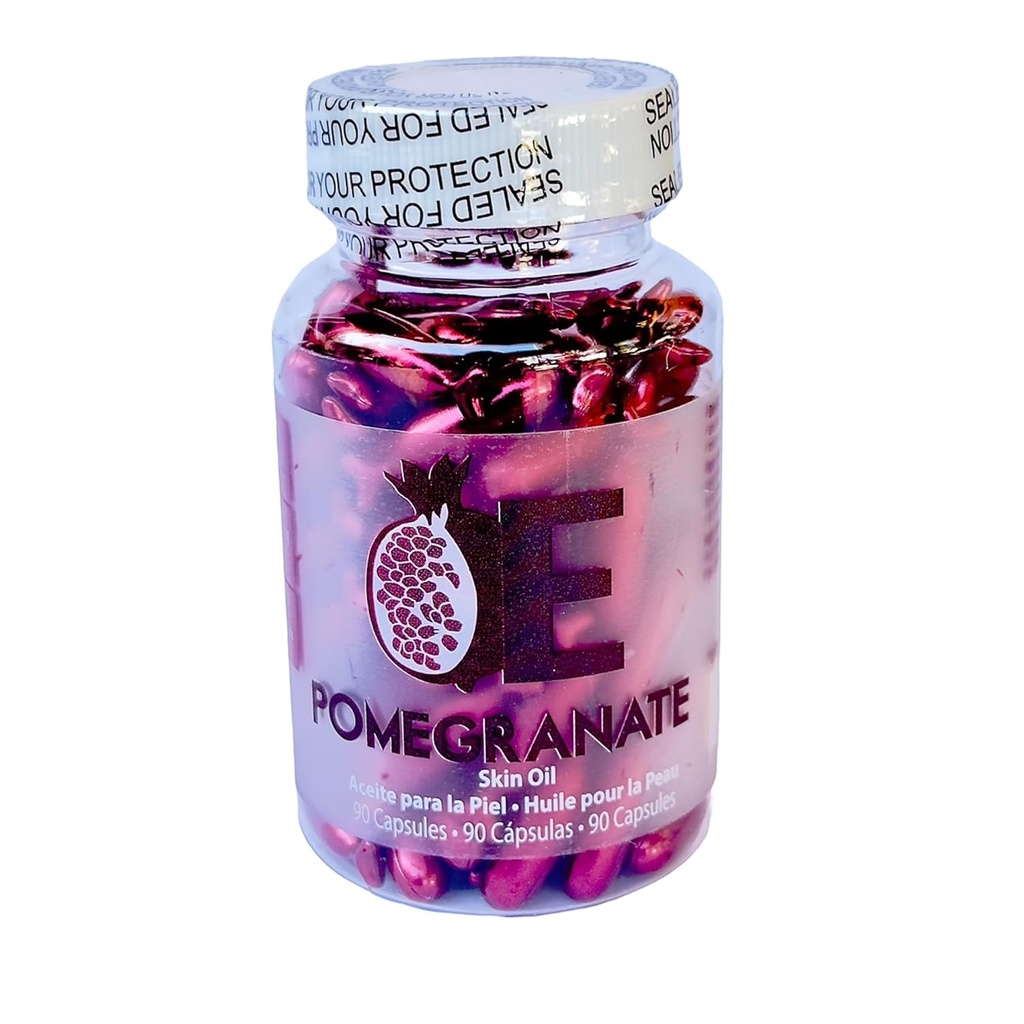 Pomegranat hudoliekapsler af EasyComforts - 90 kapsler