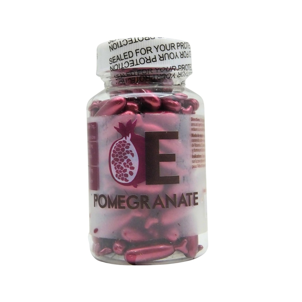 Pomegranat hudoliekapsler af EasyComforts - 90 kapsler