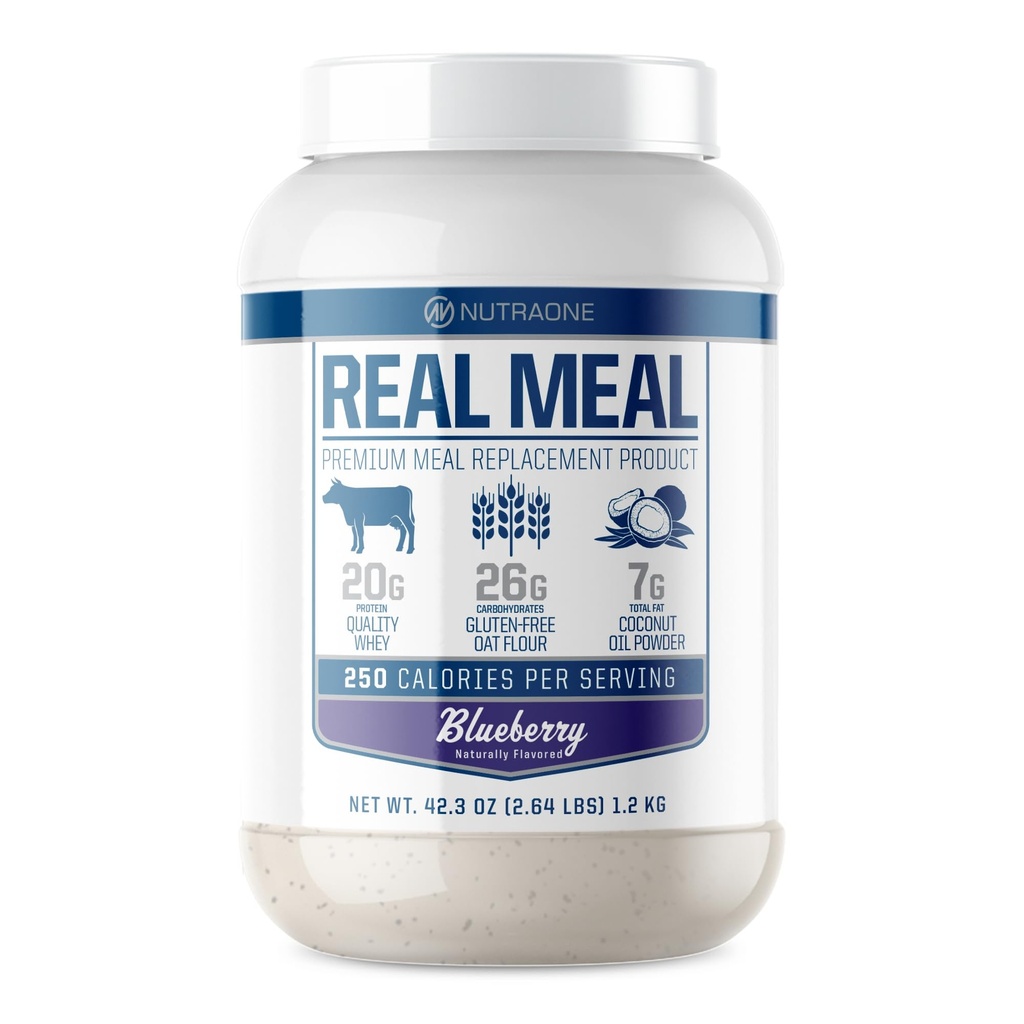Real Meal by NutraOne - Perfect Meal Erstatning Powder for Everyday Goals