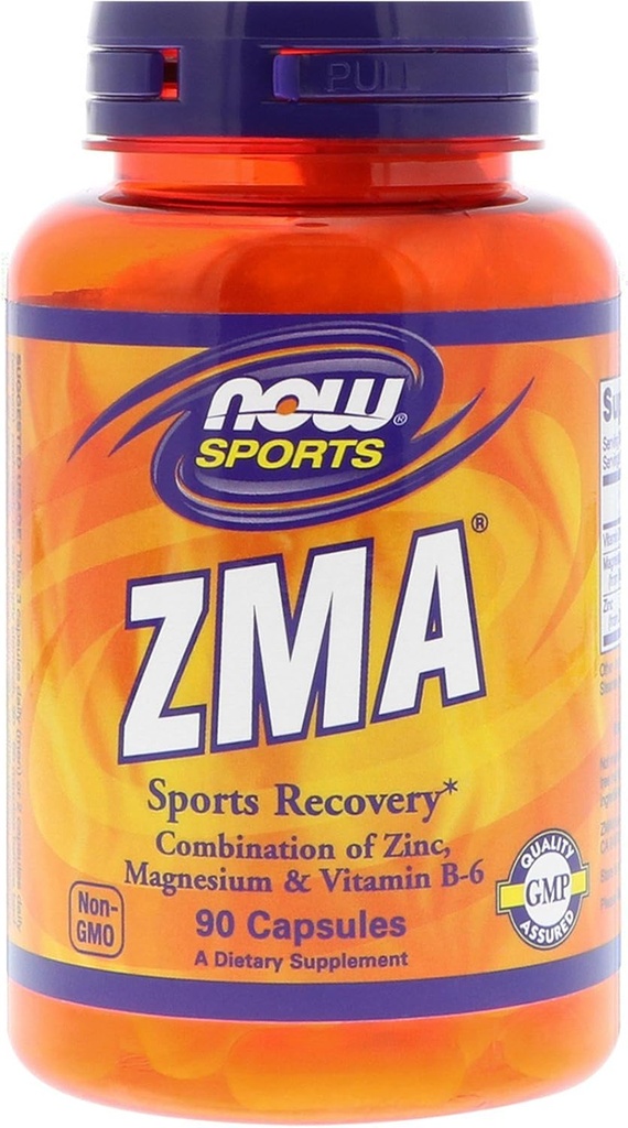 Nu fødevarer ZMA kapsler, 800 mg, 90 Caps