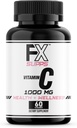 FXSUPPS C-vitamin 1000 mg (1 pakke med 100 kapsler)