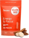 NeuroGum Energy & Focus Gum (kanel, 90 stykker)