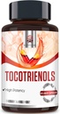Kroppssund Tocotrienol Supplement Full Spectrum, Tocotrienol Vitamin E - Tocotrienols 800mg - 60 Likvid- fyldt kapsler