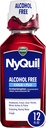 Vicks NyQuil, Alkoholfri, Hoste, Cold & Flu Relief, Sore Throat, Fever & Congestion Relief, Berry, 12 Fl Oz