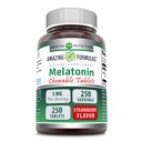 Amazing Formulas Melatonin Chewable Supplement Note 124; 5 Mg Per Serving