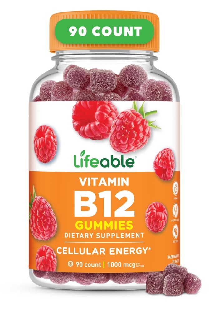 Lifeable Vitamin B12 Gummier for voksne