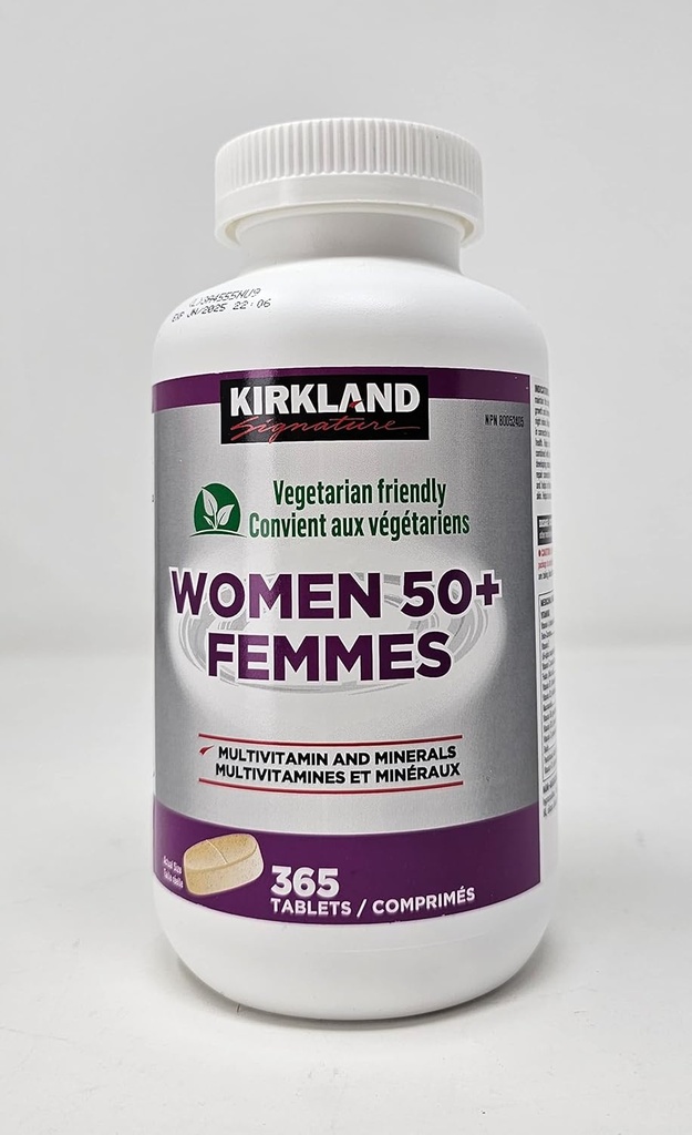 Kirkland Signature Women 50 + Multivitamin, 365 tabletter